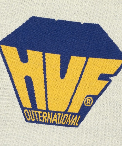 HUF（ハフ）の「BIG BLOCK CREW SWEATER / HUF ハフ クルーセーター（ニット/セーター・メンズ・パープル/ホワイト/ブラック・MEDIUM/SMALL/XX-LARGE/X-LARGE/LARGE）」の19枚目の写真