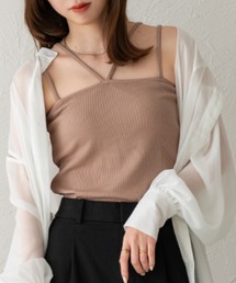 raffime | チョーカーカップ付きキャミソール(キャミソール)