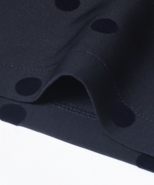 coca(coca)(コカ)の「【WEB限定セール】フロッキードット柄パンツ(スラックス・レディース・ネイビー/ブラック・M/L/S)」の19枚目の写真
