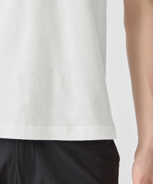BODY WILD(ボディーワイルド)の「BODY WILD/ボディワイルド クルーネック Tシャツ 抗菌防臭加工 2枚組 綿100%(Tシャツ/カットソー・メンズ・ホワイト/ブラック/杢グレー・MEDIUM/LARGE/X-LARGE)」の8枚目の写真