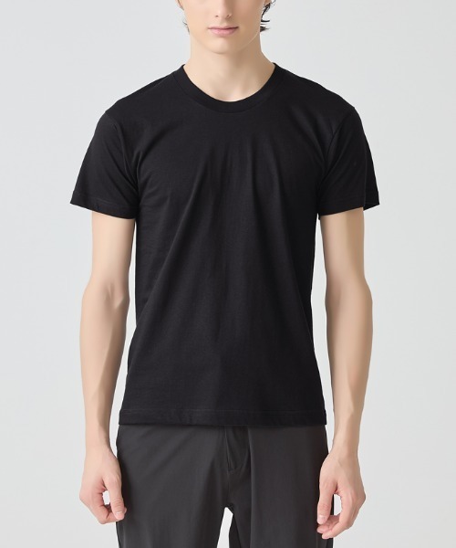 BODY WILD(ボディーワイルド)の「BODY WILD/ボディワイルド クルーネック Tシャツ 抗菌防臭加工 2枚組 綿100%(Tシャツ/カットソー・メンズ・ホワイト/ブラック/杢グレー・MEDIUM/LARGE/X-LARGE)」の17枚目の写真