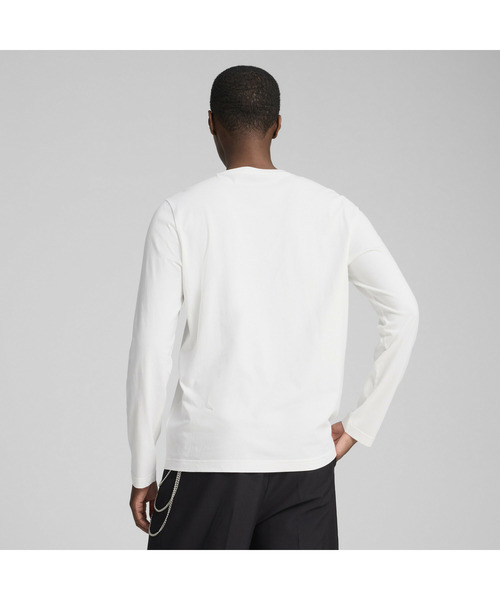 PUMA(プーマ)の「PUMA プーマ メンズ ESS NO. 1 ロゴ 長袖 Tシャツ(Tシャツ/カットソー・メンズ・ホワイト/ブラック/ヘザーグレー・SMALL/MEDIUM/LARGE/X-LARGE/XX-LARGE)」の15枚目の写真