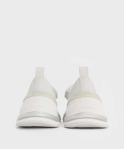 CHARLES & KEITH(チャールズ & キース)の「ボウ ツートーンメリージェーンスニーカー(スニーカー・レディース・シルバー/ホワイト/ブラック系その他2・25.5cm/25cm/24.5cm/23.5cm/23cm/22.5cm)」の12枚目の写真