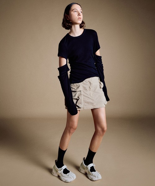 CHARLES & KEITH(チャールズ & キース)の「ボウ ツートーンメリージェーンスニーカー(スニーカー・レディース・シルバー/ホワイト/ブラック系その他2・25.5cm/25cm/24.5cm/23.5cm/23cm/22.5cm)」の7枚目の写真