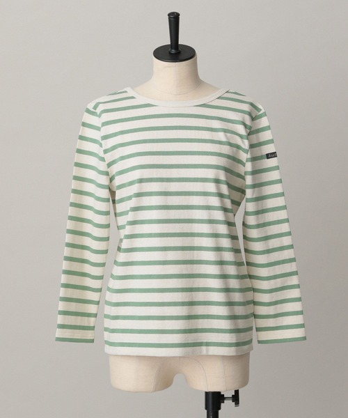 e/rm（イーアールエム）の「【e/rm・セレクト】Leminor/Uネック_長袖（Tシャツ/カットソー・レディース・ブルー/ライトグリーン・FREE）」の2枚目の写真