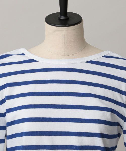 e/rm（イーアールエム）の「【e/rm・セレクト】Leminor/Uネック_長袖（Tシャツ/カットソー・レディース・ブルー/ライトグリーン・FREE）」の3枚目の写真