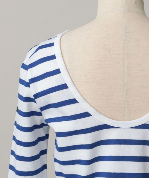 e/rm（イーアールエム）の「【e/rm・セレクト】Leminor/Uネック_長袖（Tシャツ/カットソー・レディース・ブルー/ライトグリーン・FREE）」の8枚目の写真