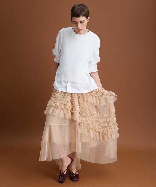 CHARLES & KEITH(チャールズ & キース)の「パールアクセント ボウフラットミュール(サンダル・レディース・ブラック系その他7/バーガンディー・25.5cm/25cm/24.5cm/23.5cm/23cm/22.5cm/26.5cm)」の17枚目の写真