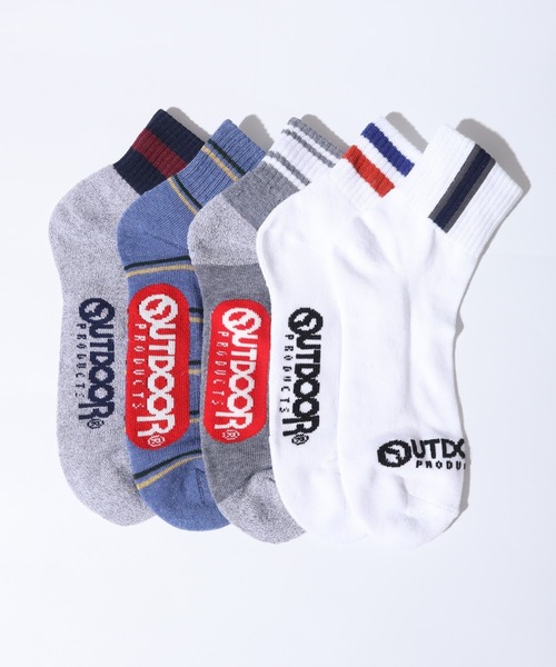 OUTDOOR PRODUCTS(アウトドアプロダクツ)の「OUTDOOR PRODUCTS 5足セット クォーターソックス 5P 靴下(ソックス/靴下・メンズ・H/G/J/I/B/A/D/C/F/E・25-27CM)」の10枚目の写真