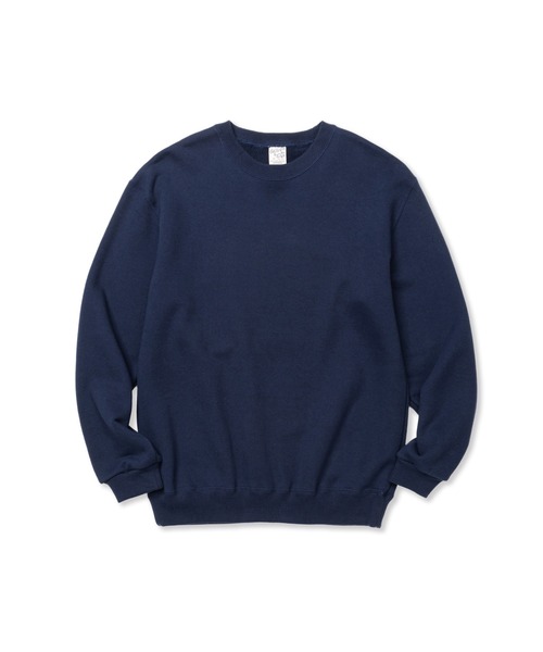 CALEE(キャリー)の「BL LOGO CREW NECK SW(スウェット・メンズ・ホワイト/チャコールグレー/ネイビー・LARGE/SMALL/MEDIUM/X-LARGE/XX-LARGE)」の5枚目の写真