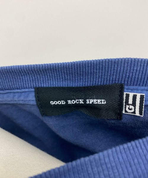 GOOD ROCK SPEED(グッドロックスピード)の「【GOOD ROCK SPEED】NIRVANA プリント / 半袖Tシャツ(Tシャツ/カットソー・レディース・ネイビー・フリー)」の8枚目の写真