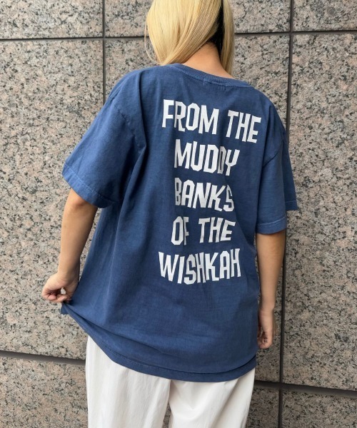 GOOD ROCK SPEED(グッドロックスピード)の「【GOOD ROCK SPEED】NIRVANA プリント / 半袖Tシャツ(Tシャツ/カットソー・レディース・ネイビー・フリー)」の3枚目の写真