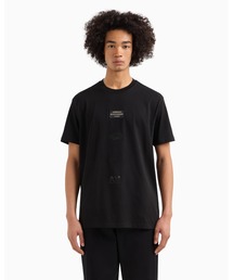 【A|X アルマーニ エクスチェンジ】AXロゴ 半袖クルーネックTシャツ/REGULAR