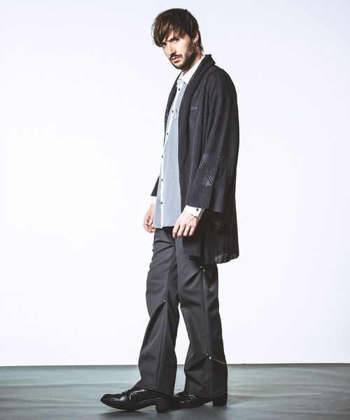 NO ID.（ノーアイディ）の「【NO ID.】KIMONO Gown / KIONO ガウン（その他アウター・メンズ・グレー/ブルー/ブラック・ONE SIZE）」の9枚目の写真