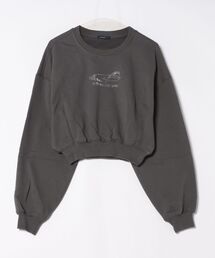 EMODA（エモダ）の「STONE LOGO SHORT SWEAT（Tシャツ/カットソー）」
