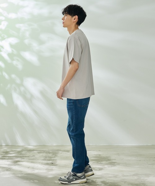 Arnold Palmer（アーノルドパーマー）の「スターモチーフ シェア Tシャツ（Tシャツ/カットソー・レディース・ホワイト/ブラック/グレイッシュベージュ・XS/S/M/L/LL）」の10枚目の写真