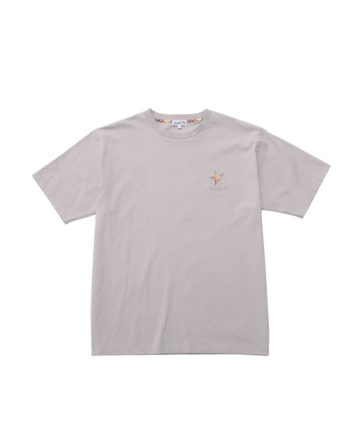 Arnold Palmer（アーノルドパーマー）の「スターモチーフ シェア Tシャツ（Tシャツ/カットソー・レディース・ホワイト/ブラック/グレイッシュベージュ・XS/S/M/L/LL）」の15枚目の写真