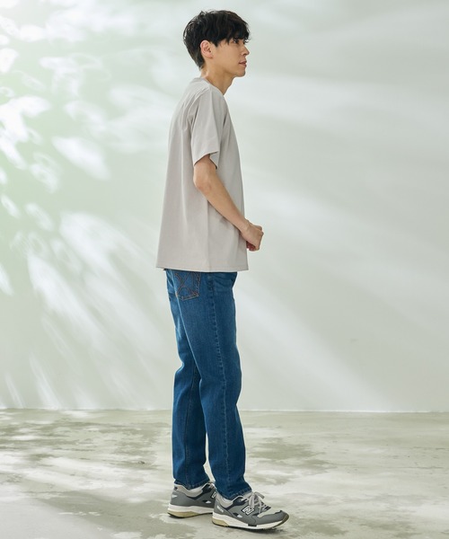 Arnold Palmer（アーノルドパーマー）の「スターモチーフ シェア Tシャツ（Tシャツ/カットソー・レディース・ホワイト/ブラック/グレイッシュベージュ・XS/S/M/L/LL）」の5枚目の写真