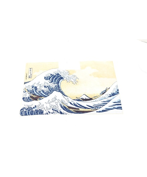 JIN plus（ジンプラス）の「波　神奈川沖浪裏　葛飾北斎　JIN+ 半袖Tシャツ（Tシャツ/カットソー・メンズ・ホワイト系その他2/ホワイト系その他4/ホワイト系その他/ホワイト系その他3・MEDIUM/X-LARGE/SMALL/LARGE）」の11枚目の写真