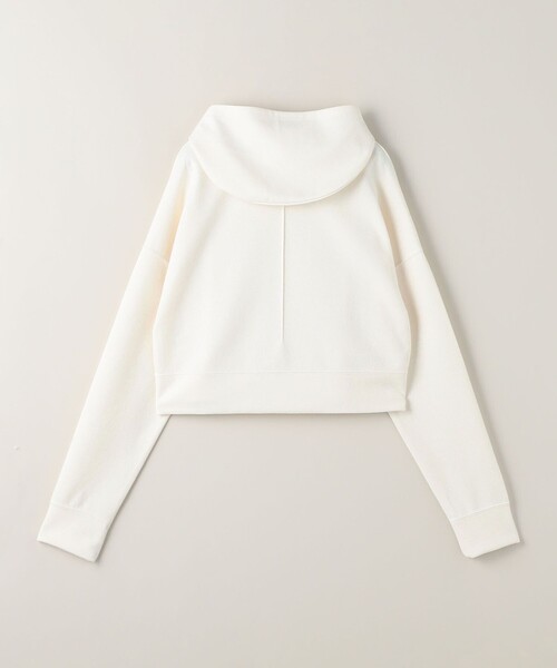 ASTRAET（アストラット）の「＜ASTRAET＞ブークレー Vネック フーデッドパーカー（パーカー・レディース・オフホワイト/ブラック・FREE）」の14枚目の写真