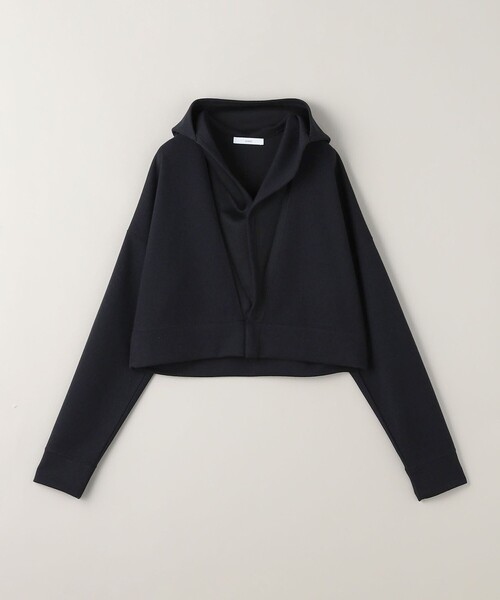 ASTRAET（アストラット）の「＜ASTRAET＞ブークレー Vネック フーデッドパーカー（パーカー・レディース・オフホワイト/ブラック・FREE）」の19枚目の写真