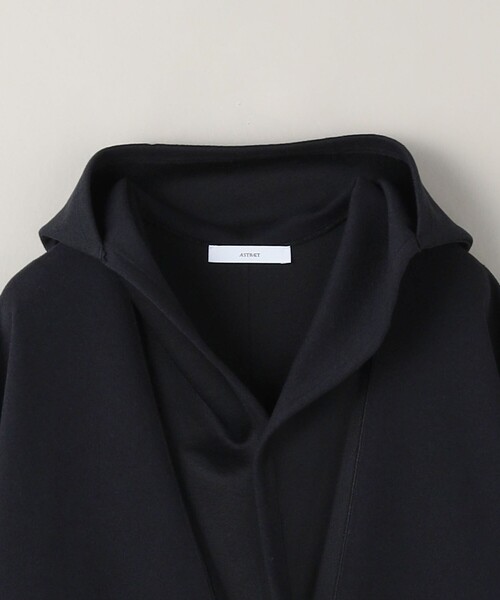 ASTRAET（アストラット）の「＜ASTRAET＞ブークレー Vネック フーデッドパーカー（パーカー・レディース・オフホワイト/ブラック・FREE）」の21枚目の写真