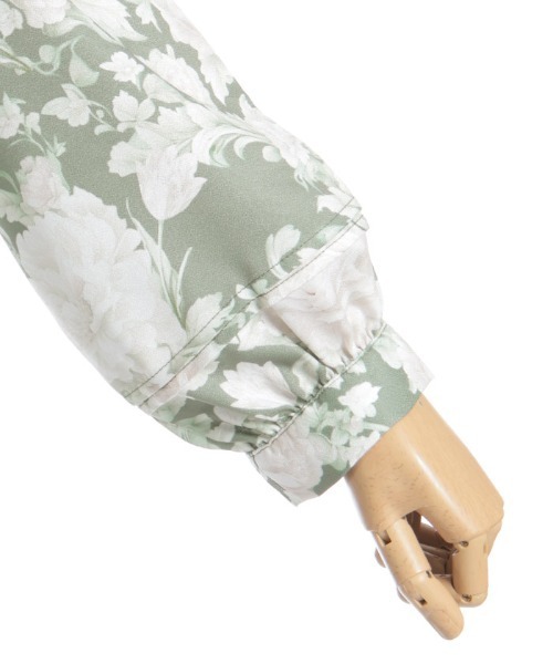 axes femme（アクシーズファム）の「ブルームフラワー柄ワンピース（ワンピース・レディース・ベージュ/ミント/グリーン・FREE）」の17枚目の写真