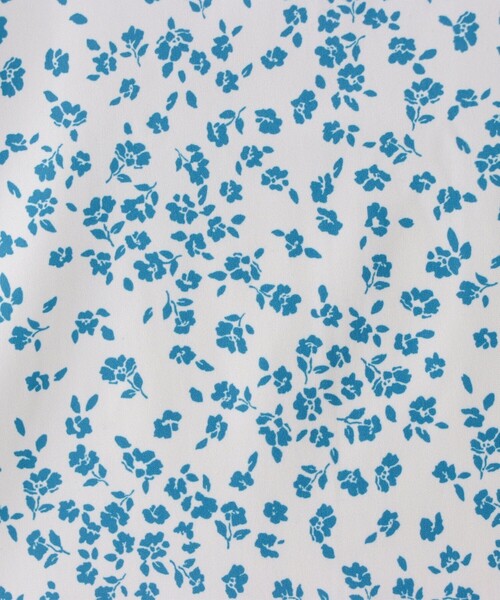 Afternoon Tea（アフタヌーンティー）の「フラワープリントＶネックブラウス（シャツ/ブラウス・レディース・ネイビー/ホワイト/ブラック・MEDIUM）」の8枚目の写真