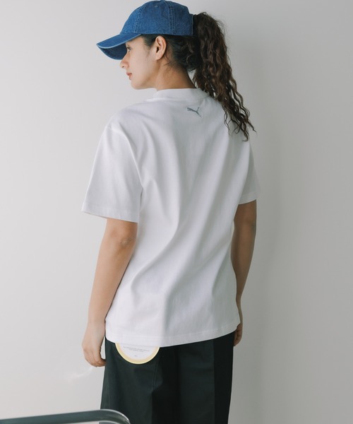 tシャツ PUMA × Scye SS TEE プーマ × サイ 半袖Tシャツ レディース PUMA tシャツ PUMA/プーマ×SCYE/サイ SS TEE Tシャツ メンズ