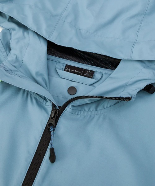 BILLABONG(ビラボン)の「BILLABONG メンズ TRANSPORT WINDBREAKER ジャケット 【2025年春夏モデル】/ビラボンロゴワンポイントウィンドブレーカー(ナイロンジャケット・メンズ・ブラック/ブルー系その他・X-LARGE/LARGE/MEDIUM)」の8枚目の写真