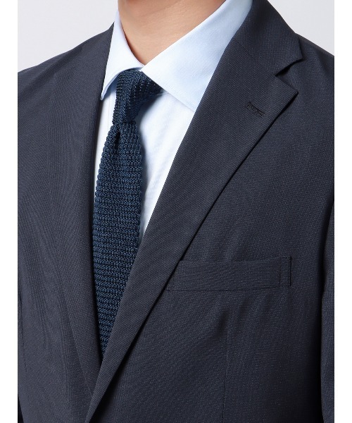 SUIT SQUARE（スーツスクエア）の「最高ジャケット ジャケット ウォッシャブル NON IRON ストレッチ CB06 セットアップ（スーツジャケット・メンズ・ネイビー系/グレー系・L/M/S/3L/LL）」の8枚目の写真