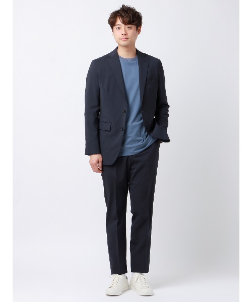 SUIT SQUARE（スーツスクエア）の「最高ジャケット ジャケット ウォッシャブル NON IRON ストレッチ CB06 セットアップ（スーツジャケット・メンズ・ネイビー系/グレー系・L/M/S/3L/LL）」の19枚目の写真