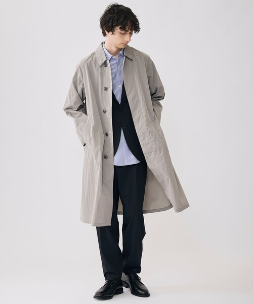 UNFILO(アンフィーロ)の「耐久撥水 ライトコート(その他アウター・メンズ・ネイビー系/ブラウン系・SMALL/MEDIUM/LARGE/X-LARGE)」の20枚目の写真