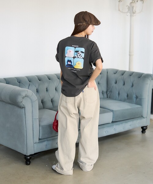 PUBLUX/パブリュクス mojojojo バックプリントTシャツ 限定展開