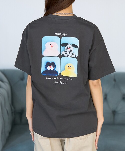 【本物新品保証】 PUBLUX/パブリュクス 限定展開 バックプリントTシャツ mojojojo Tシャツ・アパレル