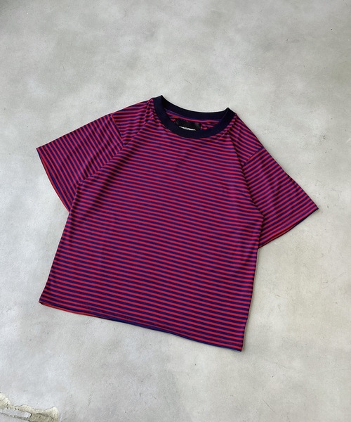ユニセックス】ボーダーリンガーTシャツ（Tシャツ/カットソー