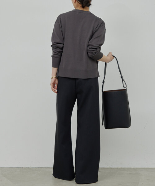 GALLARDAGALANTE（ガリャルダガランテ）の「【アンサンブル対応】アイシーコットンVカーデ（カーディガン/ボレロ・レディース・ピンク/ベージュ/チャコールグレー・FREE）」の10枚目の写真