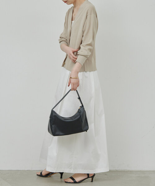 GALLARDAGALANTE（ガリャルダガランテ）の「【アンサンブル対応】アイシーコットンVカーデ（カーディガン/ボレロ・レディース・ピンク/ベージュ/チャコールグレー・FREE）」の18枚目の写真