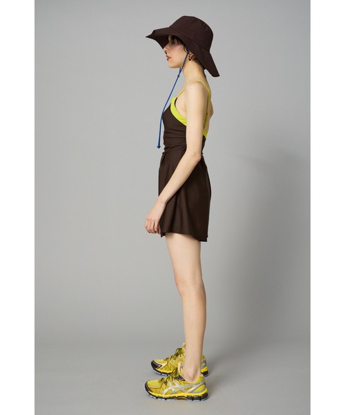HeRIN.CYE(ヘリンドットサイ)の「Back open swim wear バックオープンスイムウエア(つなぎ/オールインワン・レディース・ブラック/ブラウン・36/38)」の10枚目の写真