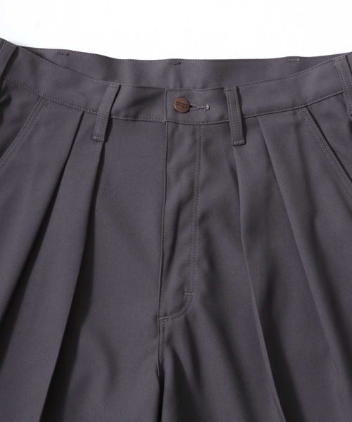 Wrangler（ラングラー）の「Wrangler（ラングラー）WRANCHER SHORTS/ツータックワイドスラックスショーツ メンズ レディース ユニセックス（スラックス・メンズ・ブラック/ブラウン/グレー・M/L/XL/S）」の19枚目の写真