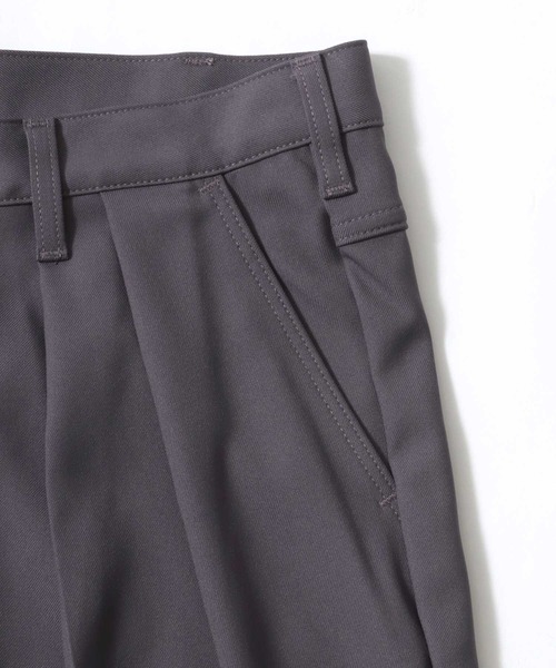 Wrangler（ラングラー）の「Wrangler（ラングラー）WRANCHER SHORTS/ツータックワイドスラックスショーツ メンズ レディース ユニセックス（スラックス・メンズ・ブラック/ブラウン/グレー・M/L/XL/S）」の4枚目の写真