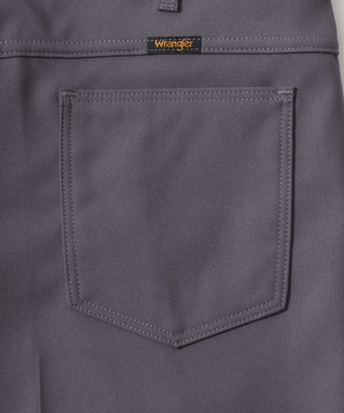 Wrangler（ラングラー）の「Wrangler（ラングラー）WRANCHER SHORTS/ツータックワイドスラックスショーツ メンズ レディース ユニセックス（スラックス・メンズ・ブラック/ブラウン/グレー・M/L/XL/S）」の7枚目の写真
