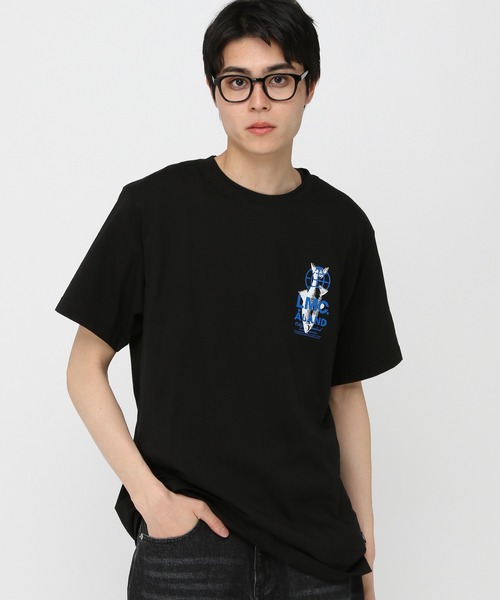Tシャツ・カットソー LMC LMC X NEWERA ARCH TEE black 0LM24STS902BLK LMC X NEWERA ARCH TEE black - LMC | 엘엠씨