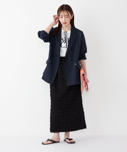 SHIPS Colors(シップス カラーズ)の「SHIPS Colors:マルチ ストライプ トート(トートバッグ・レディース・ピンク/グリーン・ONE SIZE)」の12枚目の写真