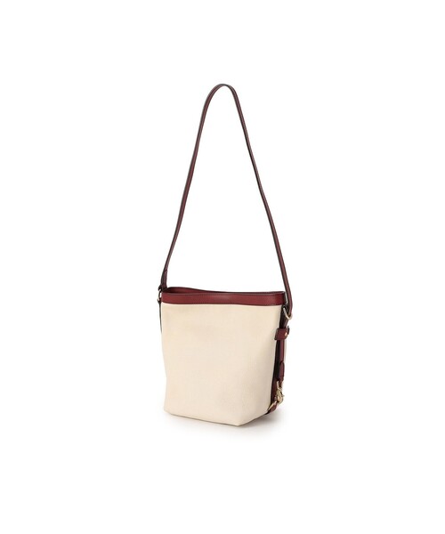 Felisi（フェリージ）の「Felisi（フェリージ） ミニショルダーバッグ 24/37/LD+A（ショルダーバッグ・メンズ・ボルドー/モスグリーン/アイボリー・FREE）」の7枚目の写真