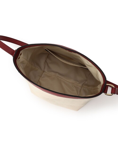 Felisi（フェリージ）の「Felisi（フェリージ） ミニショルダーバッグ 24/37/LD+A（ショルダーバッグ・メンズ・ボルドー/モスグリーン/アイボリー・FREE）」の9枚目の写真