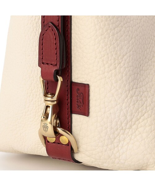 Felisi（フェリージ）の「Felisi（フェリージ） ミニショルダーバッグ 24/37/LD+A（ショルダーバッグ・メンズ・ボルドー/モスグリーン/アイボリー・FREE）」の11枚目の写真