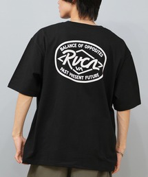 RVCA/ルーカ 半袖Tシャツ バックプリント ビックシルエット BF04A-201