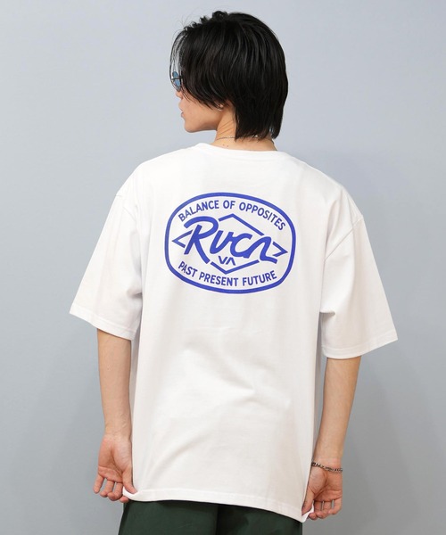 RVCA(ルーカ)の「RVCA/ルーカ 半袖Tシャツ バックプリント ビックシルエット BF04A-201(Tシャツ/カットソー・メンズ・ブラック/カーキ/ホワイト・L/M/S)」の6枚目の写真