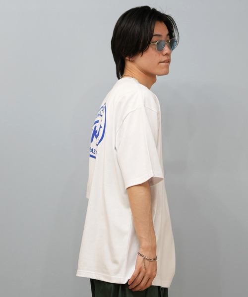 RVCA(ルーカ)の「RVCA/ルーカ 半袖Tシャツ バックプリント ビックシルエット BF04A-201(Tシャツ/カットソー・メンズ・ブラック/カーキ/ホワイト・L/M/S)」の7枚目の写真